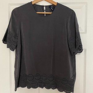 Madewell silk blouse